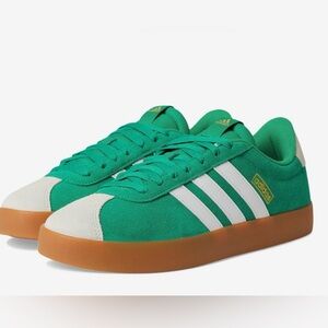 NWT adidas VL Court 3.0 Classic Sneakers | Men’s 11 Women’s 12 | Green White